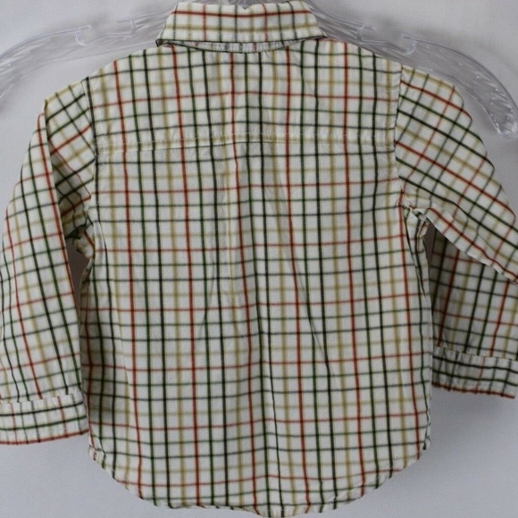 Greendog Boys Button Up Plaid Shirt Size 18mo - Picture 4 of 4